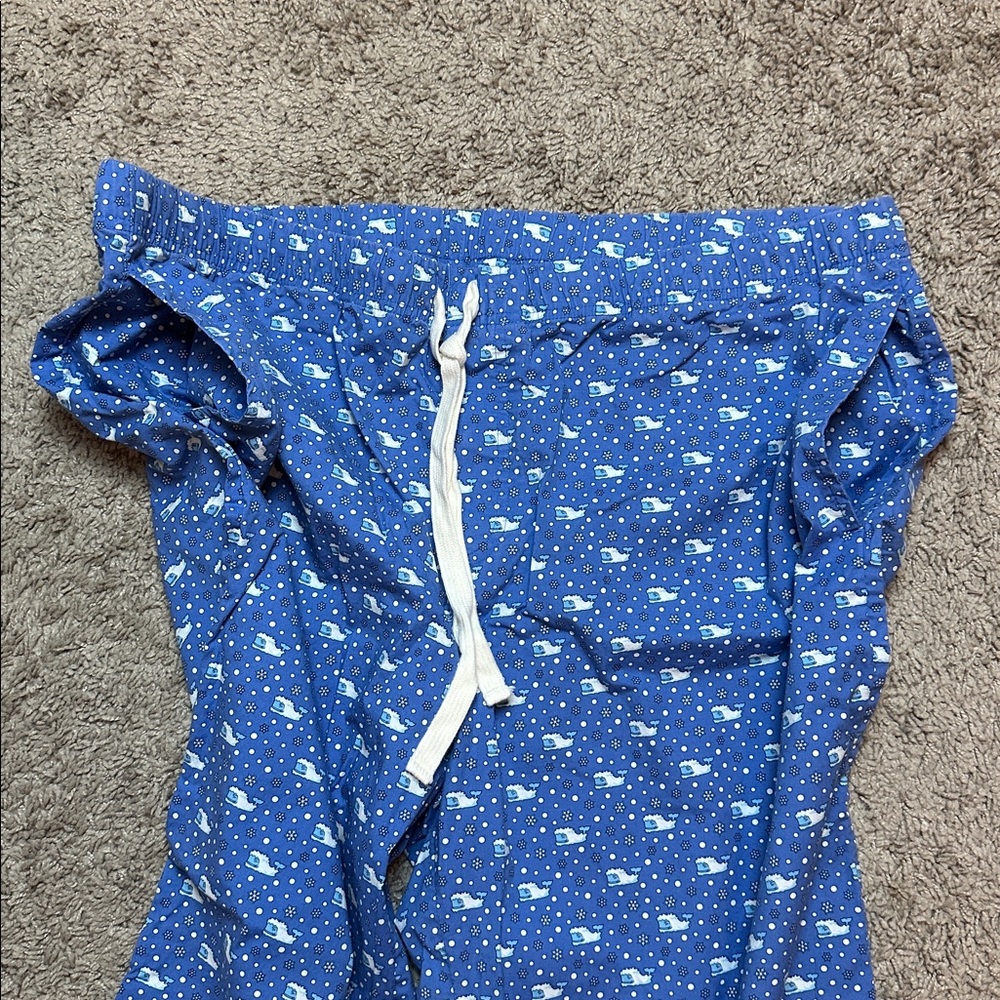 NWOT Vineyard Vines Men’s Flannel Lounge Pants Blue Size 2XL - Picture 4 of 8